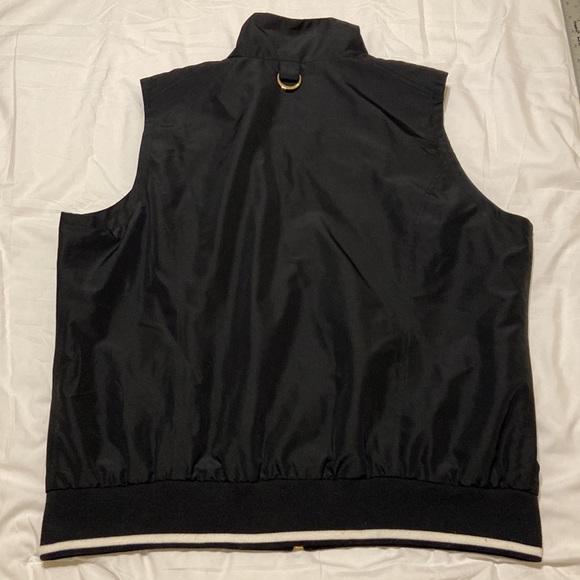 Lauren Ralph Lauren Active wear Vest Black White Gold  Size XL Lightweight EC - Picture 11 of 15